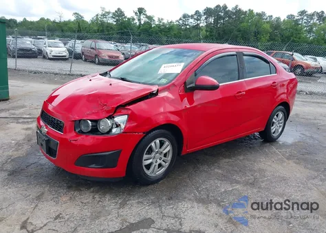 2013 Chevrolet Sonic Lt Auto z USA, uszkodzony, nr VIN 1G1JC5SG5D4214329